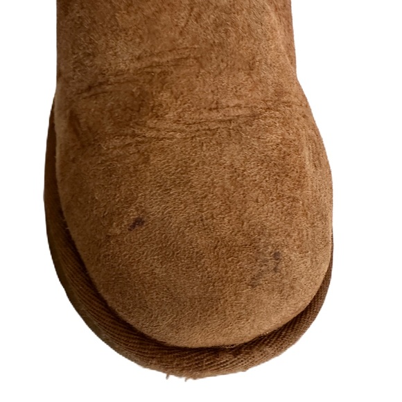 UGG Mini Ankle Little Girls Size 3 Fur Lined Boots Cozy Warm Winter - Picture 7 of 10